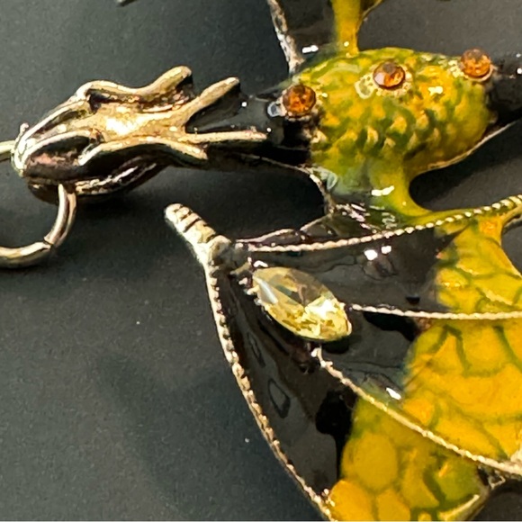 NWT Dragon Jeweled Keychain - Picture 7 of 12